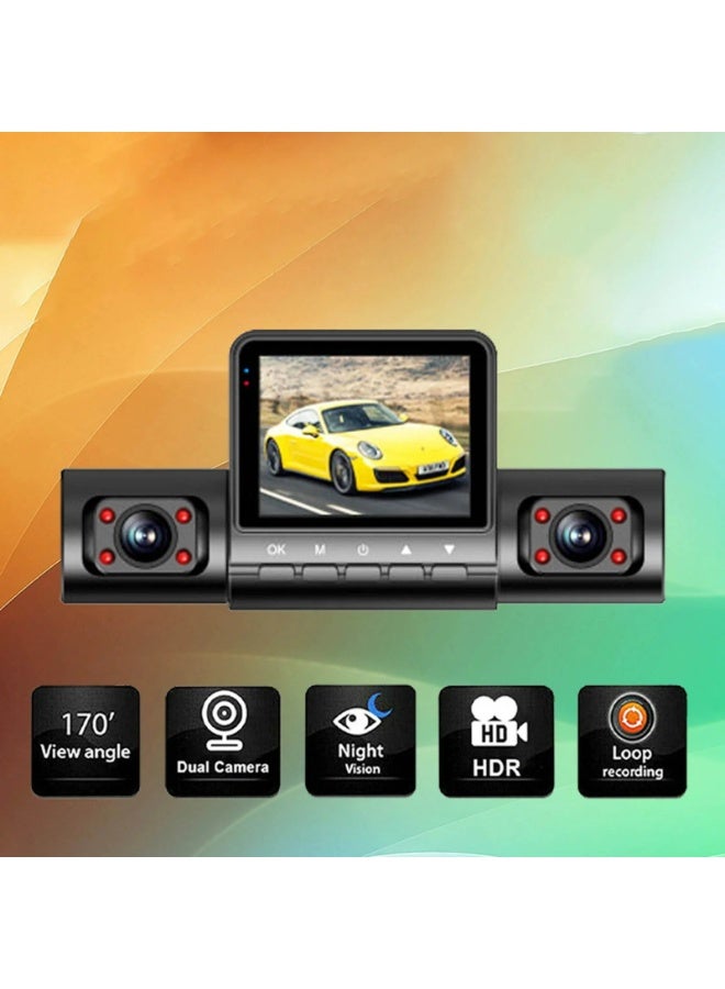 Momozone 4 Camera 1080P Dash Cam for Cars – 360° Front, Rear, Left, Right & Inside Recording, Heat Resistant 70°C, Super Capacitor, Loop Recording, 2.0” IPS Screen, 64GB Card Included - Image 5